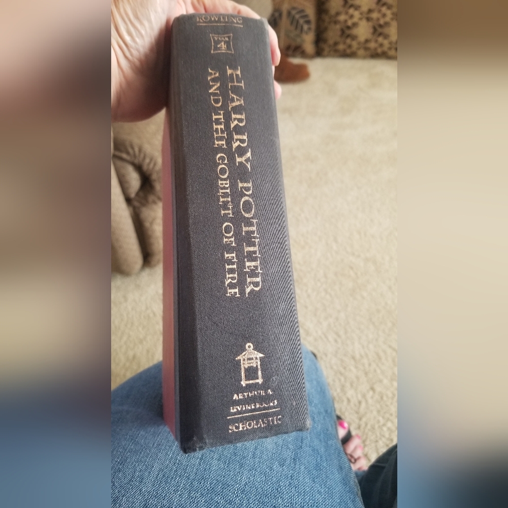 Harry Potter 1st Edition The Goblet Of Fire